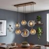 Koyoto 6-light globe pendant light for dining table, modern retro, E27