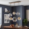 Koyoto 6-light globe pendant light for dining table, modern retro, E27
