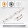 Gastor Sputnik ceiling light, 10-light globe design for dining room and living room