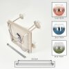 Koyoto 5-light ceiling light with globe shades, modern retro ceiling lamp