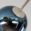 Koyoto globe ceiling light, 7-light retro ceiling light with E14 sockets, Ø 82 cm