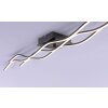 Leuchten-Direkt WAVE Ceiling light LED black, 3-light sources