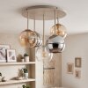 Koyoto 5-light globe ceiling light, round ceiling lamp for dining room, ø 45 cm, E14