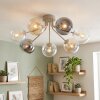 Gastor globe ceiling light, 7-flame E14, Ø 82 cm, modern retro vintage design