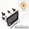 Gastor globe ceiling light, 4-light E14 retro design for dining room lighting
