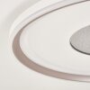 Orvix LED ceiling light with remote control Ø 59 cm, round ceiling lamp