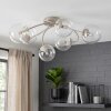 Chehalis globe ceiling light, 6-light G9 flush mount, 58 cm diameter