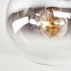Gastor ceiling light with globe shades, 5-light E14 fixture, ø 39 cm