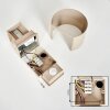 Tamarin LED outdoor wall light with motion sensor, adjustable up-down beam