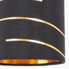 Alsen 2-light adjustable ceiling spotlight with retro slotted shades, E14