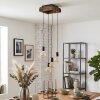 Avestruz dining room pendant light, 4-light hanging lamp for living room, length 20 cm