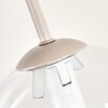 Gastor 4-light globe ceiling lamp, round ceiling light Ø 38 cm, modern retro