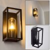 KARLSBORG Wall Light black, 1-light source