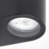 Outdoor wall light Kingstown, modern semi-circle head with motion sensor, IP44