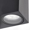 Kingstown outdoor wall light with motion sensor, 2-light front door light