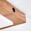 Alvorn adjustable ceiling spotlight with swivel light head for hallways, bedrooms