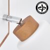 Alvorn adjustable wall light, E27 bedside reading light set of 2 for bedrooms