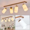 Alvorn 4-light adjustable ceiling spotlight, E27, for dining room and hallway