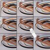 Selani LED ceiling light with remote control, round ring design, 2700-6500 Kelvin