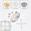 Gastor retro globe ceiling light, 4-light E14 for living room, Ø 38 cm