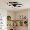 Kordex LED ceiling light with rotatable light rings, modern ceiling lamp design