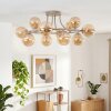 Chehalis round globe ceiling light, 12-light G9 fitting, Ø 76 cm, retro