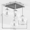 Gastor globe ceiling light, 4-light E14 ceiling lamp in Scandinavian style