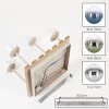 Gastor 4-light globe ceiling light with E14 sockets, retro-modern boho style