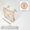 Koyoto 5-light ceiling light, Boho ceiling lamp with staggered hanging globes