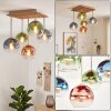 Koyoto 5-light ceiling light, globe ceiling lamp for dining room and living room