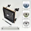 Gastor 5-light ceiling light with globe shades, retro dining room lamp