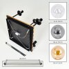 Gastor 5-light boho vintage ceiling light with globe shades for living room