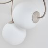 Chehalis globe ceiling light, 6-light semi-flush ceiling light, ø 64 cm