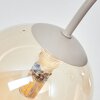 Chehalis globe ceiling light, 6-light round ceiling lamp in retro style, Ø 58 cm