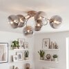 Chehalis globe ceiling light, 6-light round design, ø 64 cm, G9