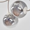 Chehalis globe ceiling light, 6-light round design, ø 64 cm, G9