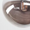Chehalis globe ceiling light, 5-light round ceiling fixture, 43 cm, G9 sockets