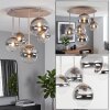 Chehalis globe ceiling light, 5-light round ceiling lamp for dining room, G9, ø 45 cm