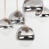 Chehalis globe ceiling light, 5-light round ceiling lamp for dining room, G9, ø 45 cm