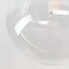 Chehalis globe ceiling light, 5-light round ceiling fixture, ø 45 cm, G9