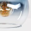 Koyoto 4-light ceiling light with globe shades, E14 sockets, modern retro style