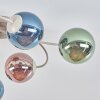 Chehalis globe ceiling light, 6-light round ceiling lamp, G9, Ø 58 cm