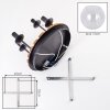 Koyoto ceiling light, 4-light globe shade ceiling light with E14 sockets, Ø 39.5 cm