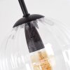 Koyoto ceiling light, 4-light globe shade ceiling light with E14 sockets, Ø 39.5 cm