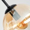 Koyoto 4-light ceiling light with globe shades, E14, 35.5 cm, modern retro