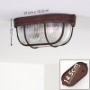 Catawba Ceiling Light rust-coloured, 1-light source