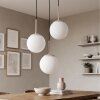 Scandinavian Hanging Lamp Gastor, adjustable at installation, staggered white glass shades