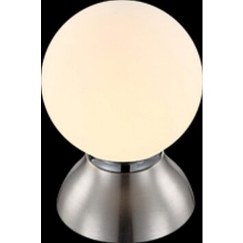 Globo table lamp chrome, matt nickel, 1-light source