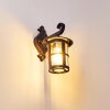 Outdoor Wall Light Strat rust-coloured, black, 1-light source