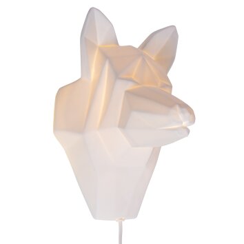 NOWA Fips modern fox head table lamp E14 animal decorative lamp with cord switch